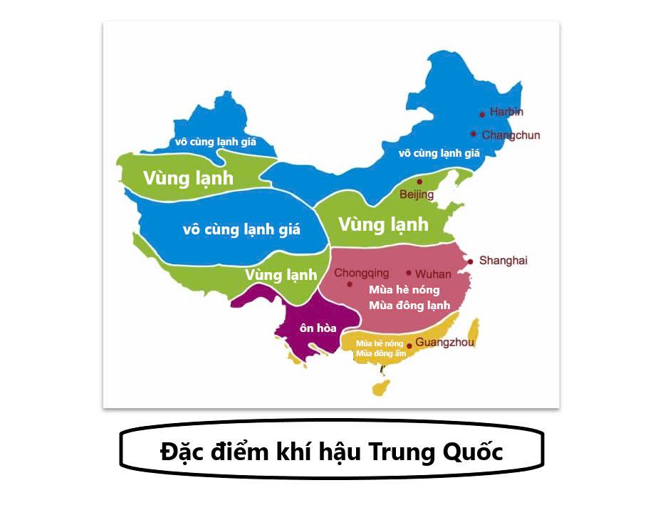 Đặc điểm khí hậu Trung Quốc thế nào? Từng vùng có gì đặc sắc?