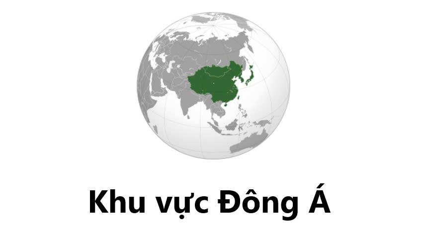 khu vuc dong a tren ban do