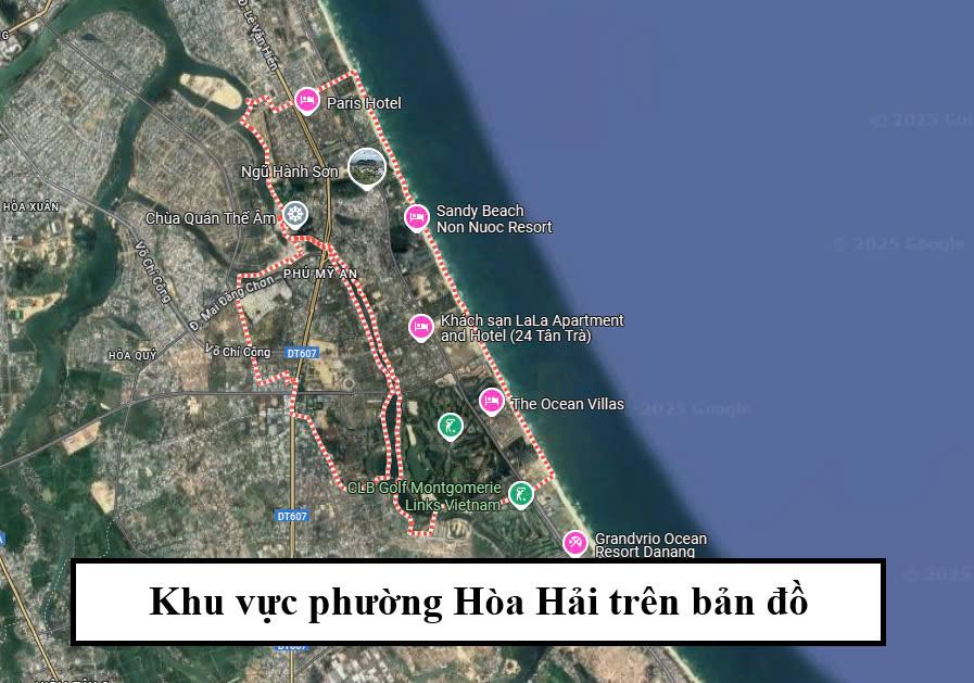 khu vuc phuong hoa hai tren ban do
