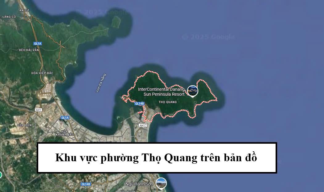 khu vuc phuong tho quang tren ban do
