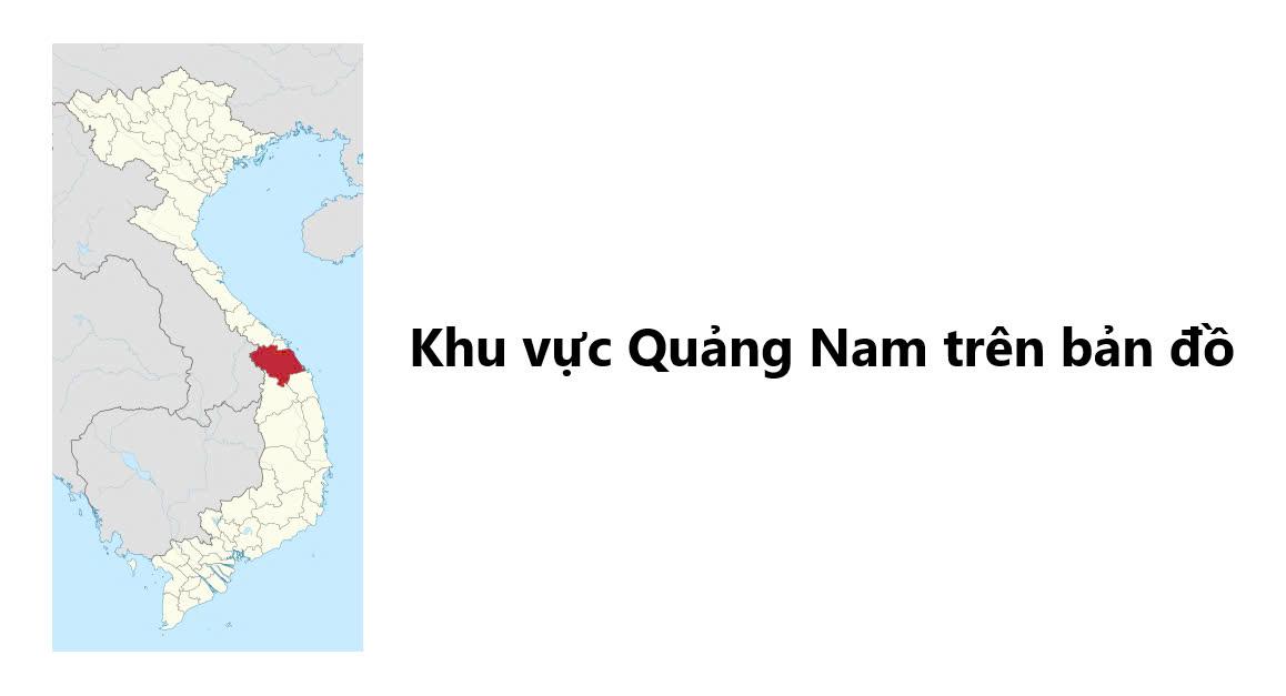 khu vuc quang nam tren ban do