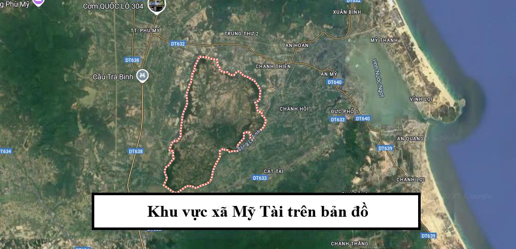 khu vuc xa my tài tren ban do
