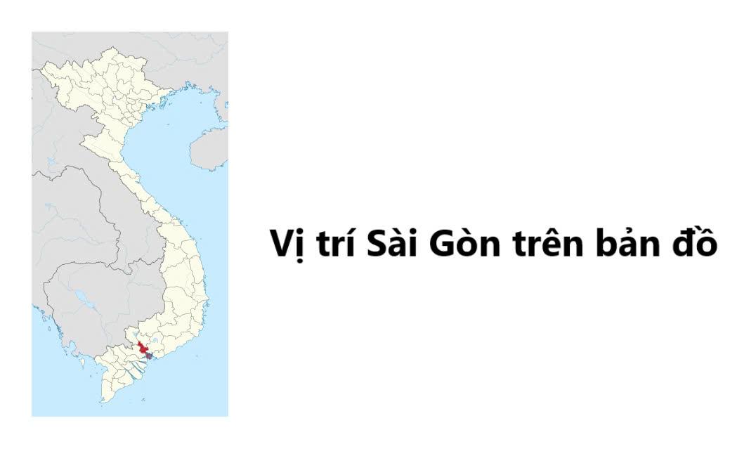 vi tri sai gon tren ban do