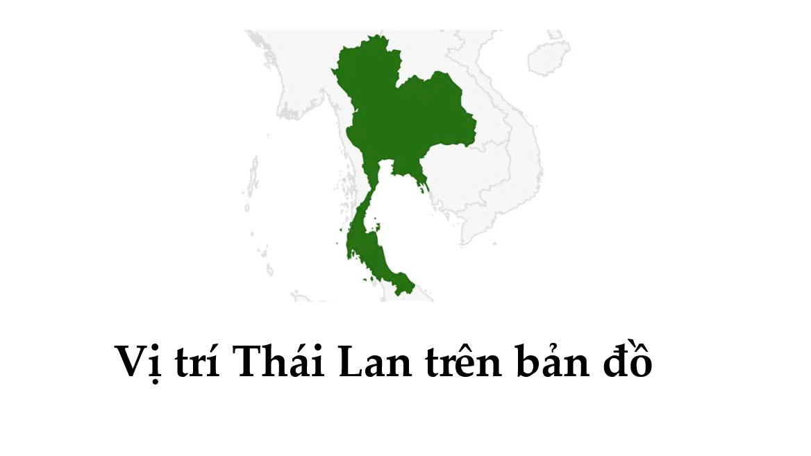 vi tri thai lan tren ban do