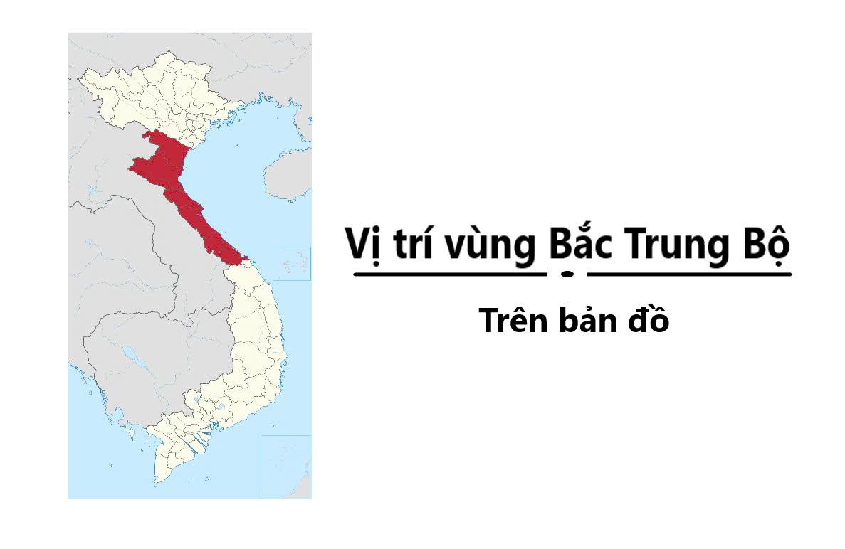 vi tri vung bac trung bo tren ban do