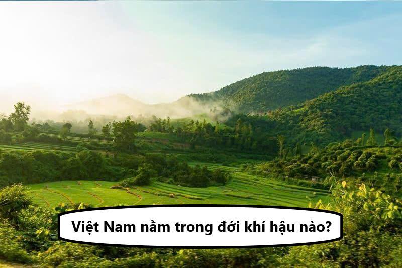 Việt Nam nằm trong đới khí hậu nào? Yếu tố ảnh hưởng đến khí hậu Việt Nam